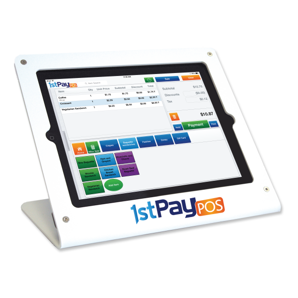 1stPayGateway Payment Processing iPad POS System Cash Register