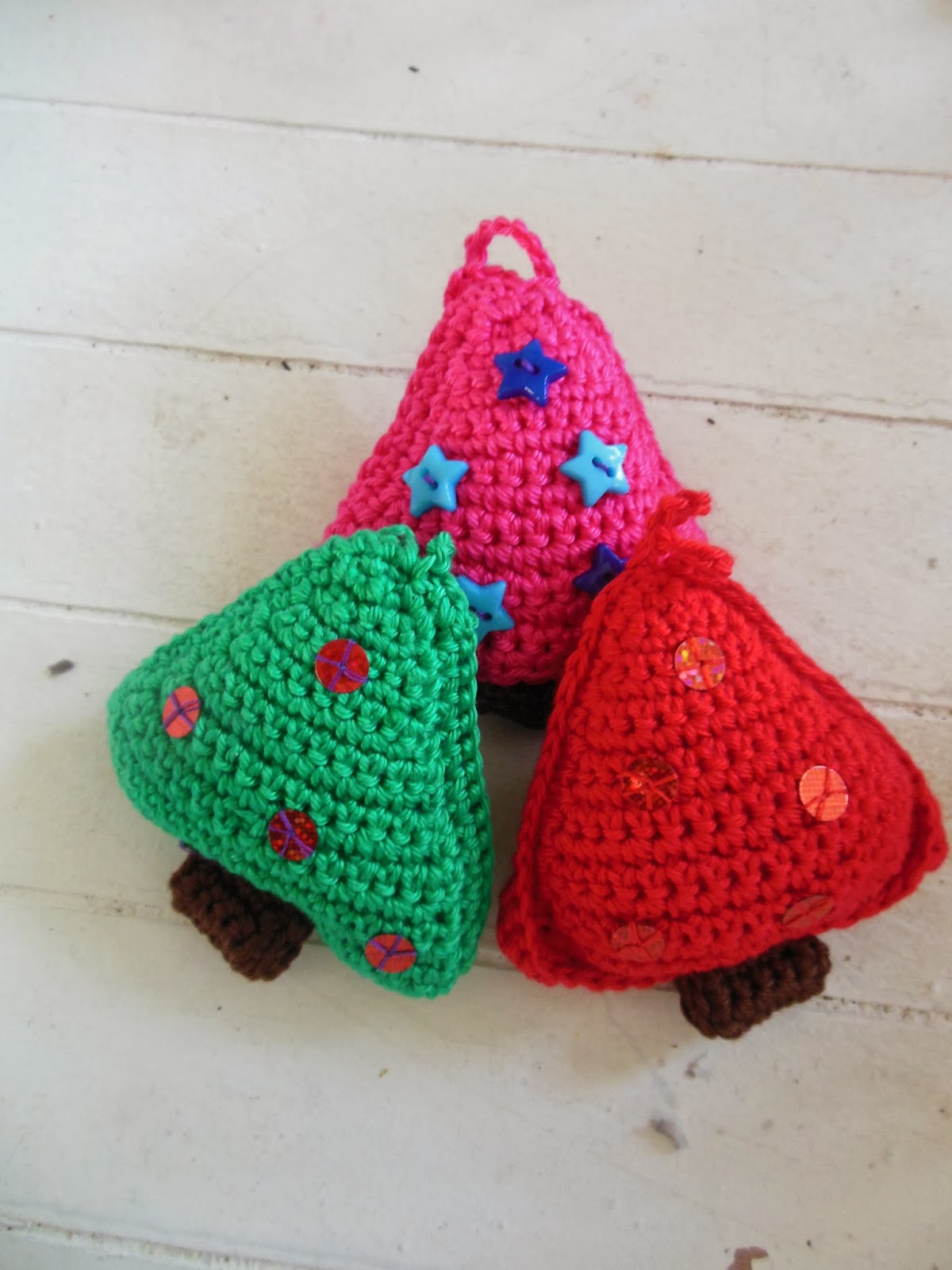 Metsmaakgehaakt Haakpatroon kerstboom