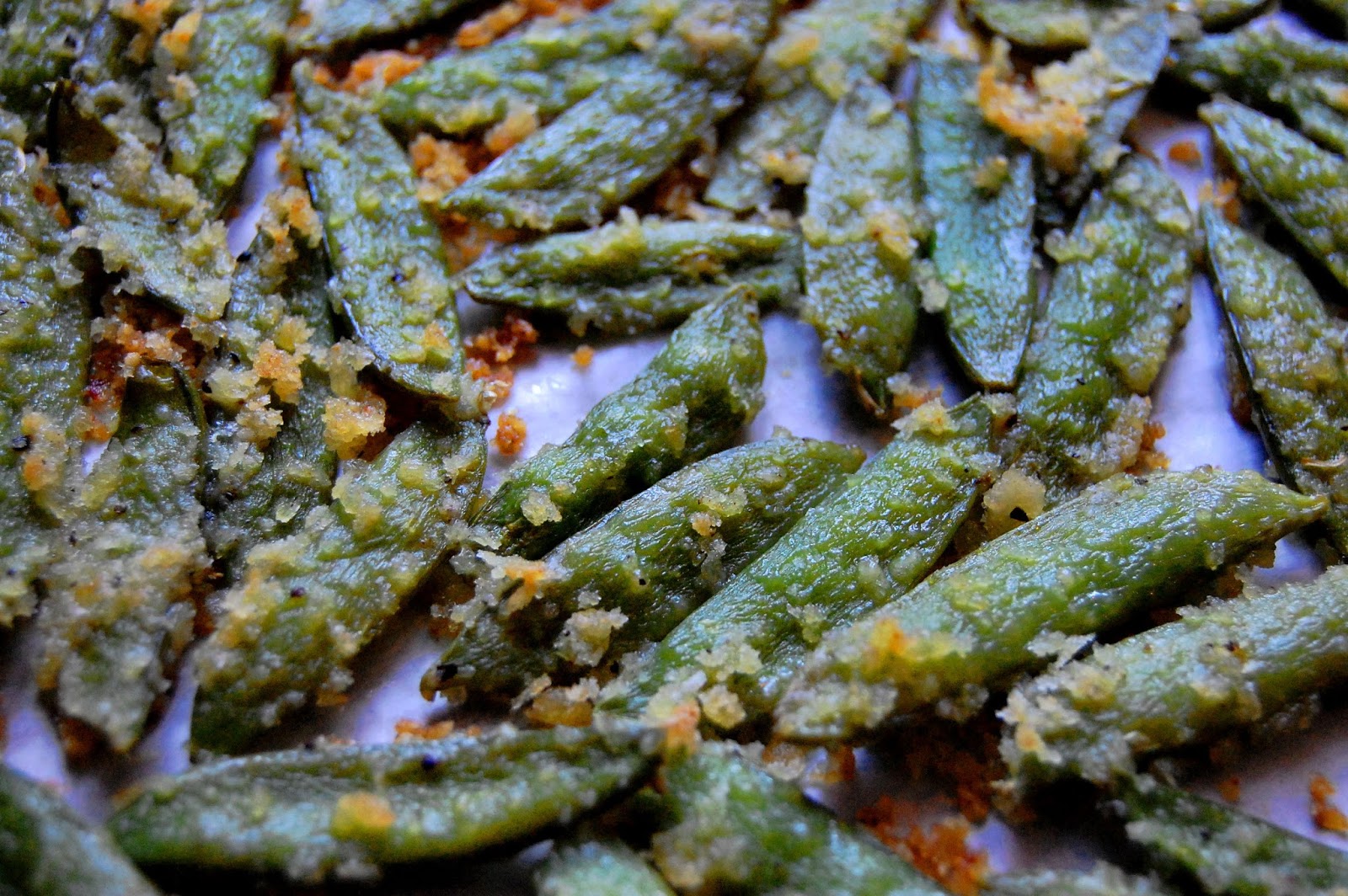 Eat Som Nom Noms Crispy Roasted Snap Peas