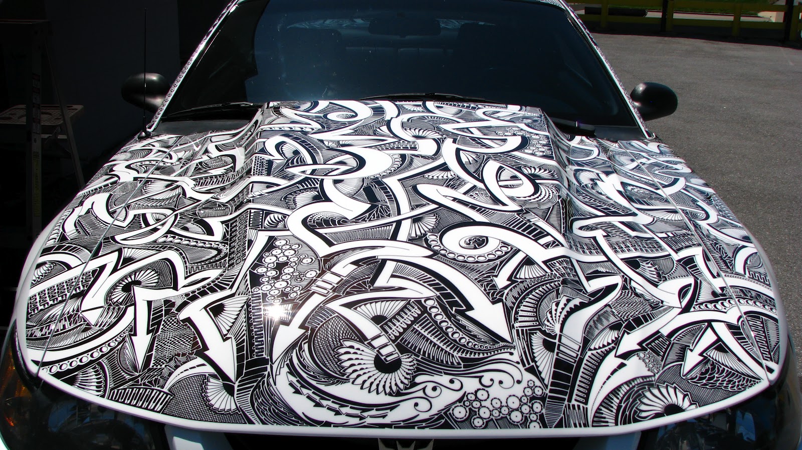 Pinstripe Chris: The Sharpie Mustang Part 13 FINISHED!!!