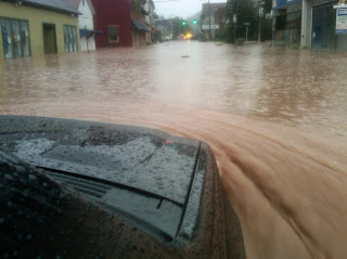 After hurricane Irene hit