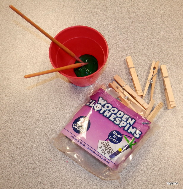 Tippytoe Crafts Clothespin