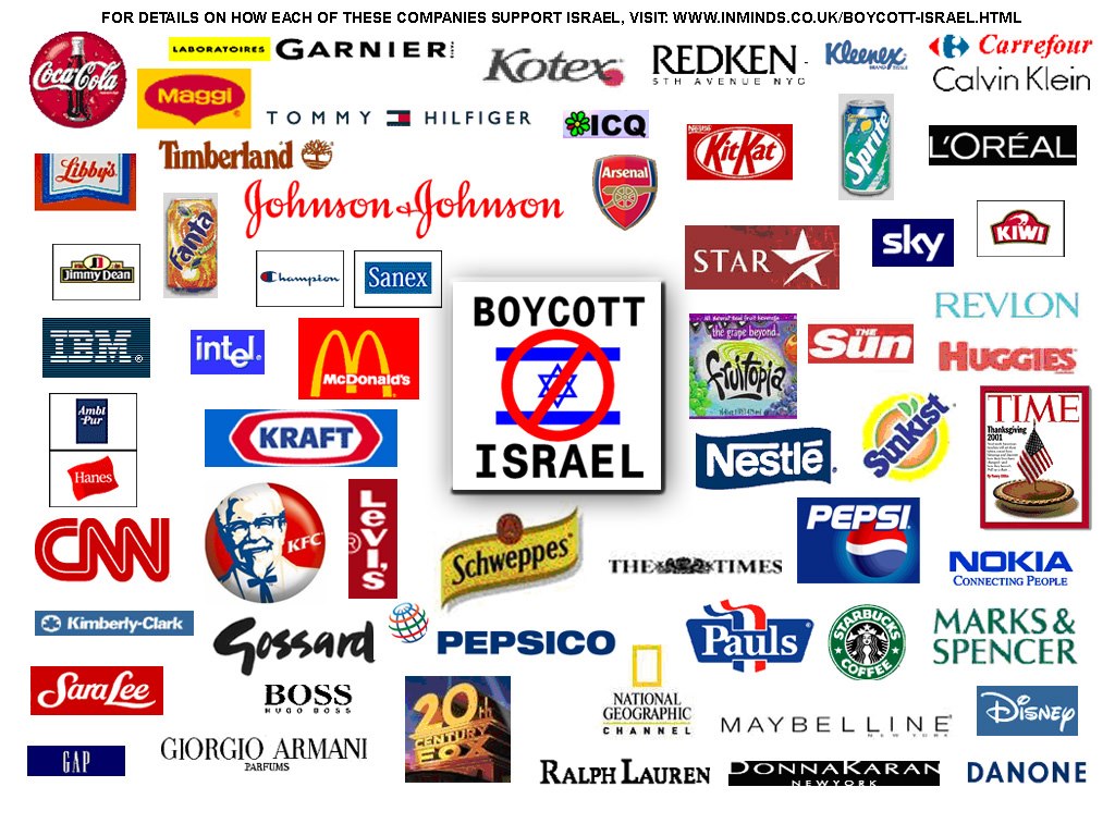My Life ♥♥♥ Boycott of Israeli Products