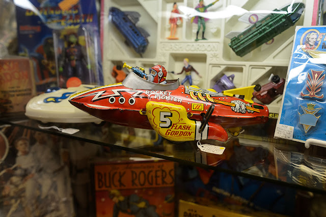 Flash Gordon Wind-up at the Barker Museum