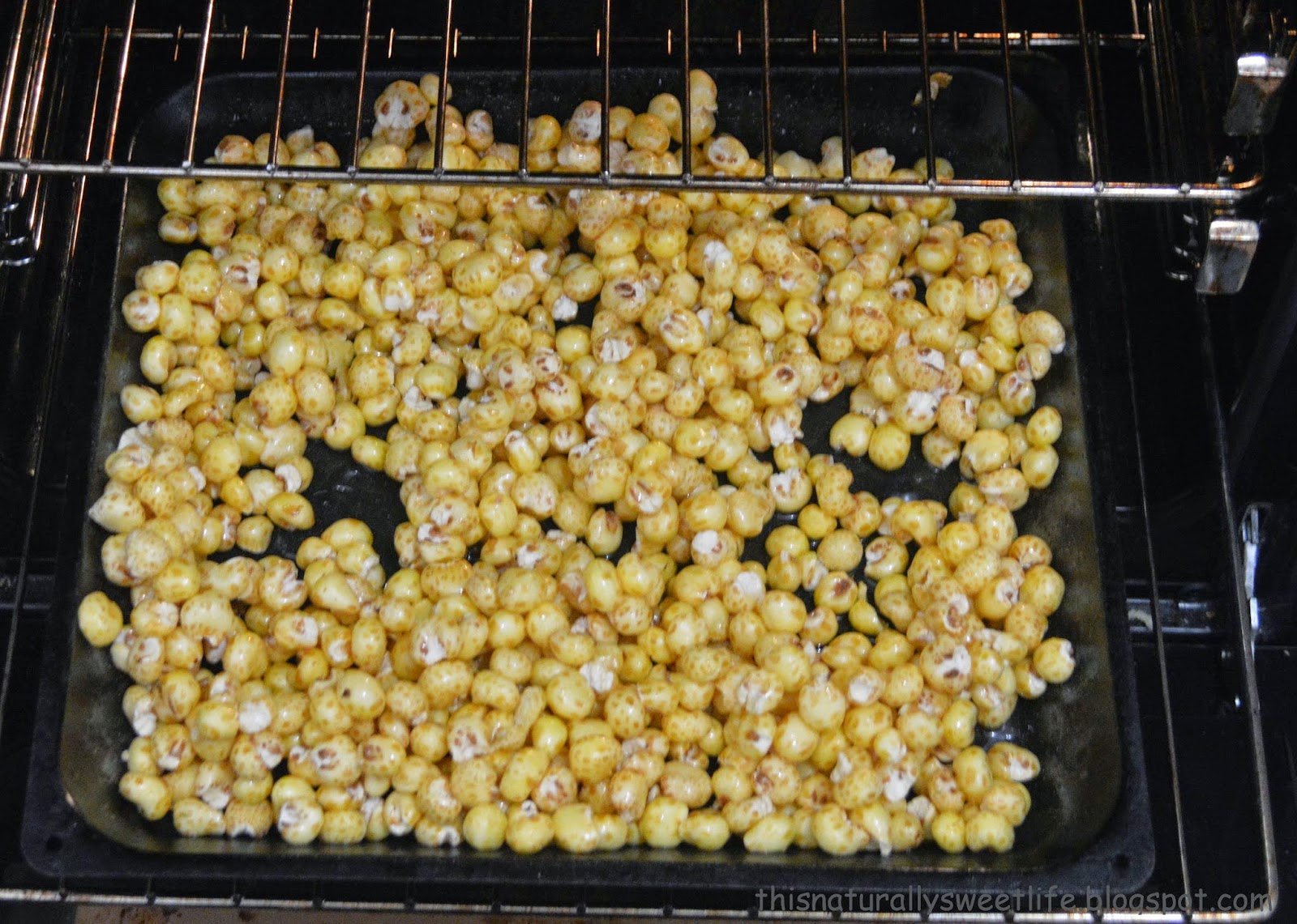 Bake for 45 minutes, stirring every 15 minutes. The cereal with turn a