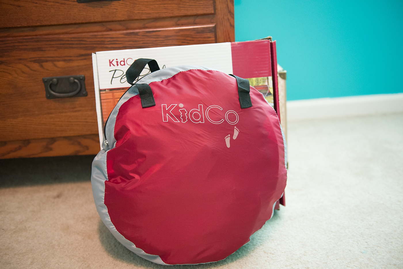 & then there where three KidCo PeaPod Travel Bed