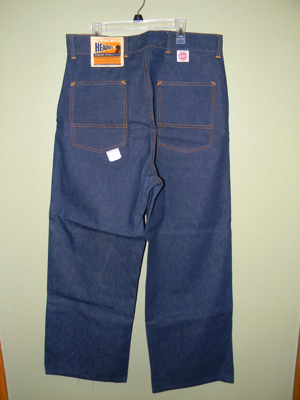 1950's Headlight Headies Jeans Rivet Head