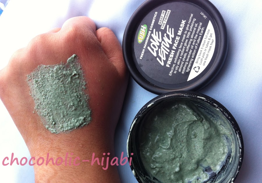 Lush Fresh Face Mask Love Lettuce [review] Chocoholic Hijabi