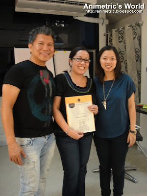 Graduation from HD Makeup Studio and Academy