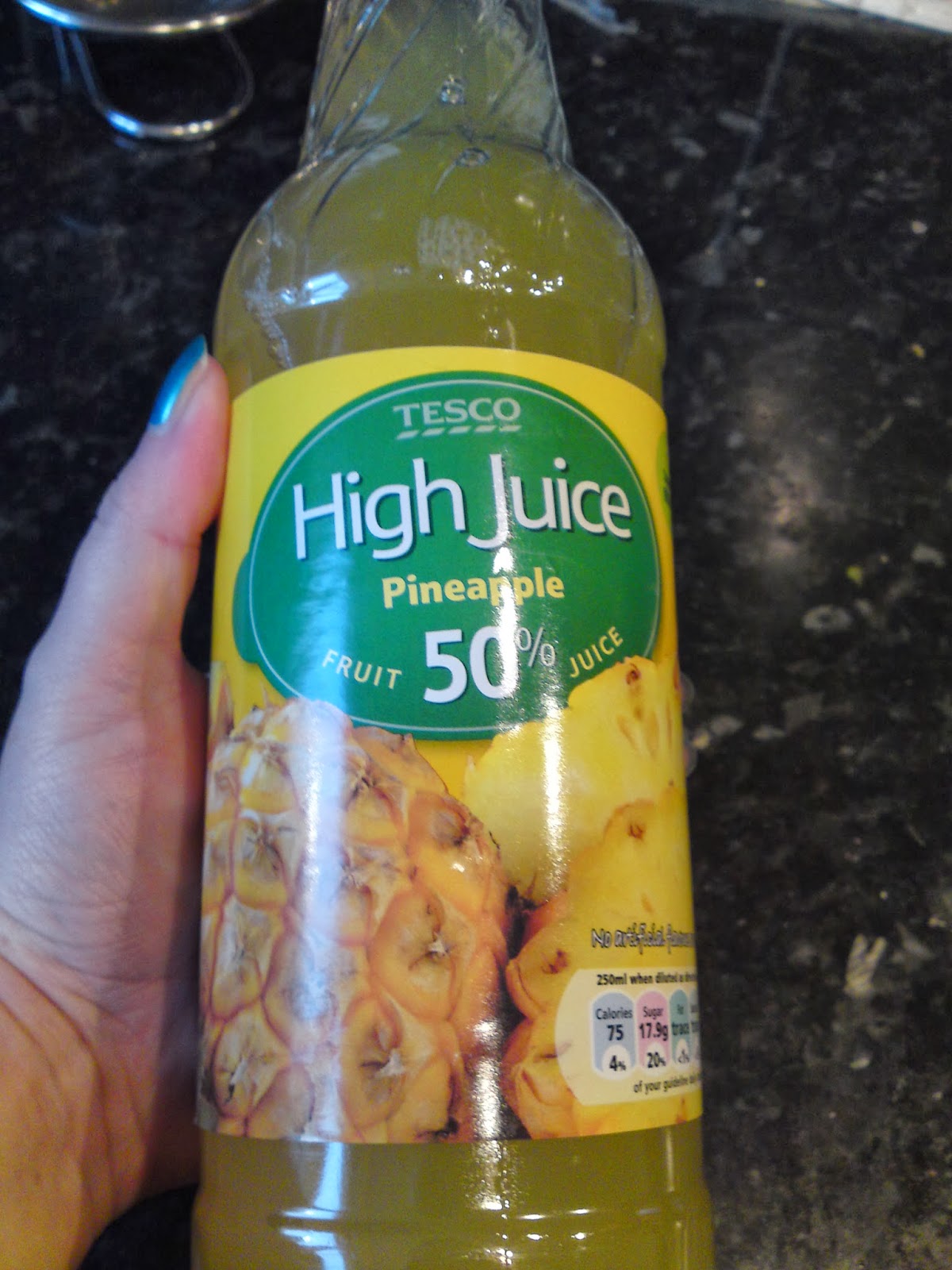 Lactose Free UK Tesco Pineapple High Juice