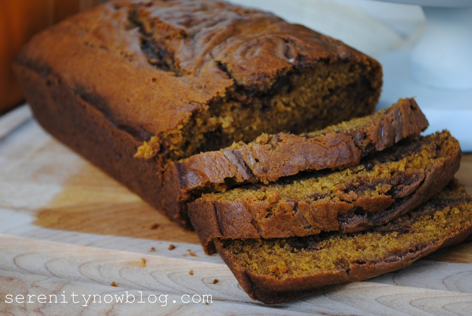 Serenity Now Nutella Pumpkin Cheesecake Bread Recipe