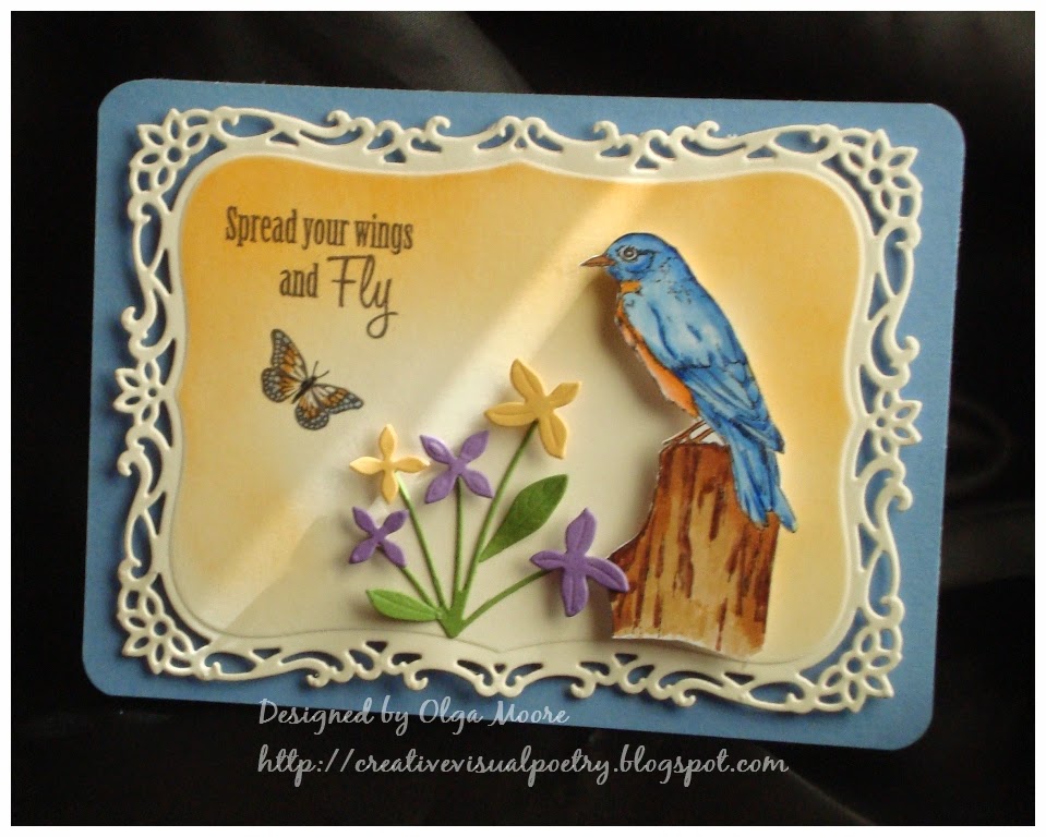 My Visual Poetry Spread Your Wings