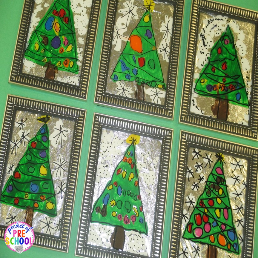A Christmas Parent Gift&hellip;Stained Glass Window Pictures - Pocket of Preschool