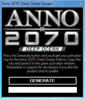 anno 2070 activation key free