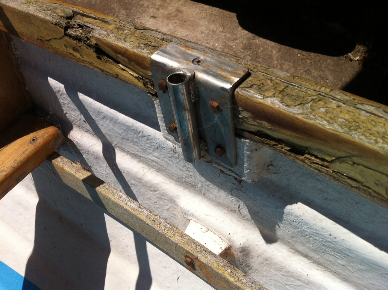 Current Projects Shaldon rowing boat gunwale replacement