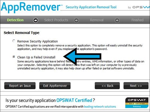 supprimer antivirus 2009