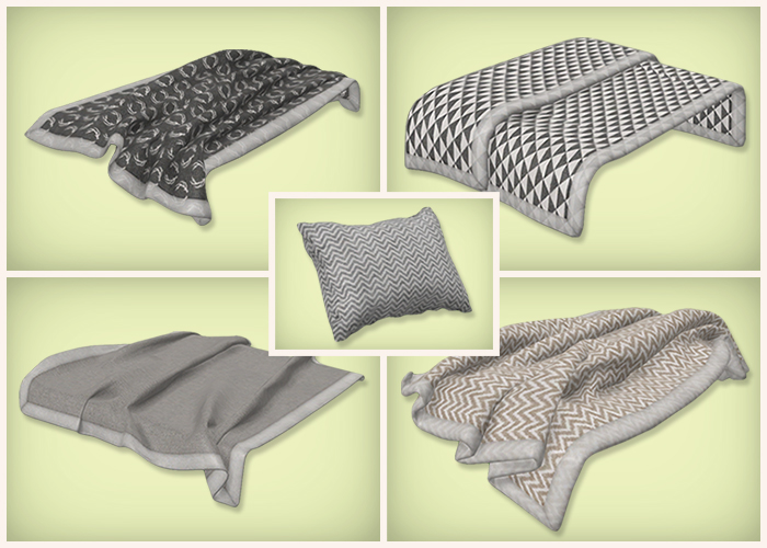 Sims 4 CC's The Best Bedding Set by Simsrocuted