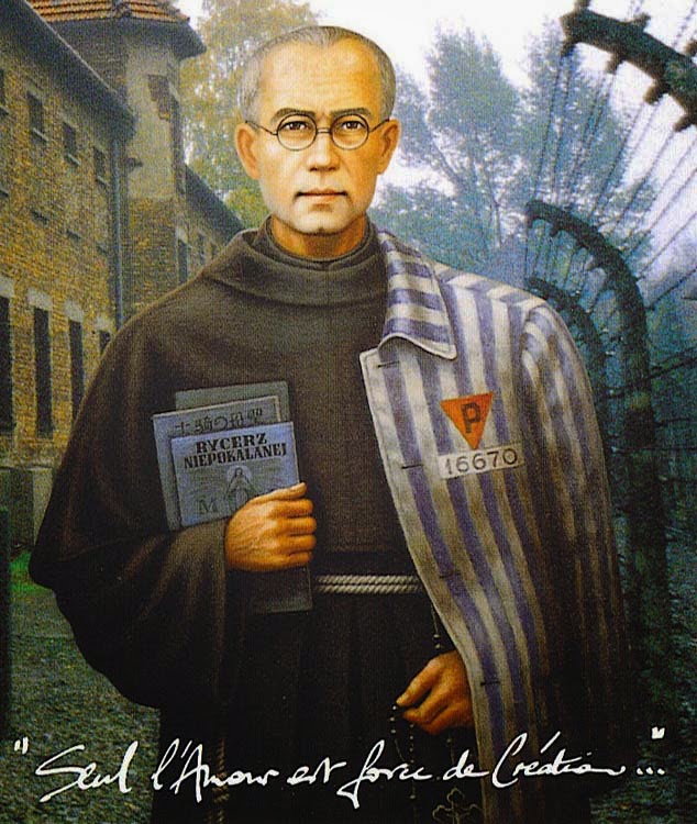 HAGIOPEDIA: San MAXIMILIANO MARÍA KOLBE. (1894-1941).