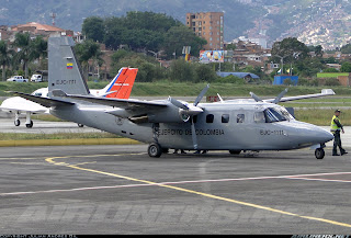 Fuerzas Armadas de Colombia Rockwell+695A+Jetprop+1000
