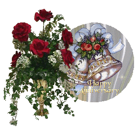 7 wonders of the world: Happy Anniversary-Animated Happy Wedding