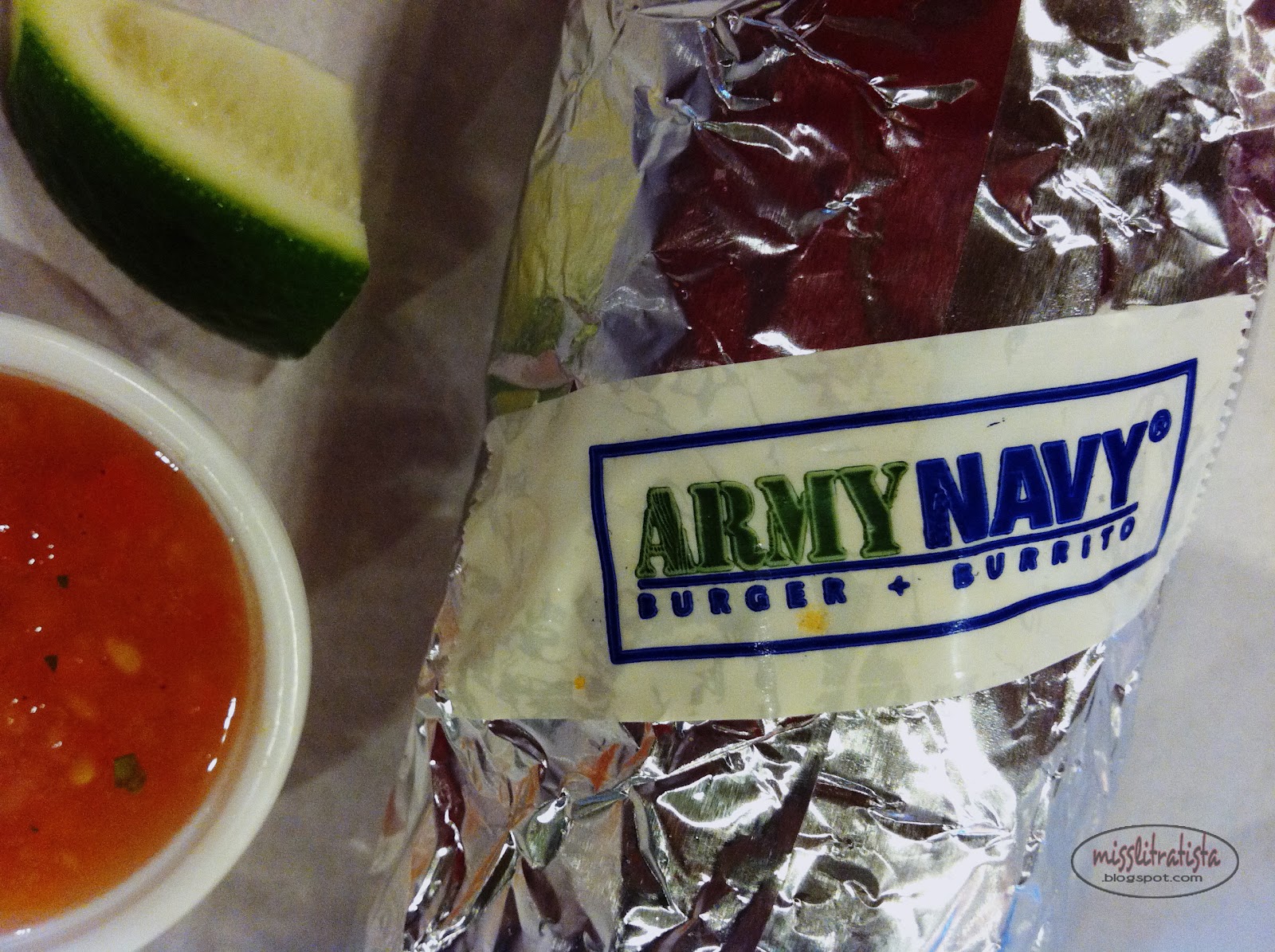 SHUTTER CRAVINGS On Burger + Burrito at Army Navy