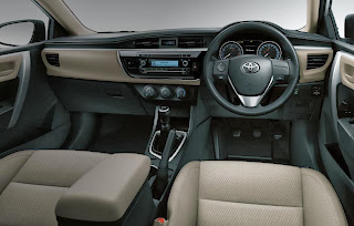 Interior All New Corolla Altis 2014
