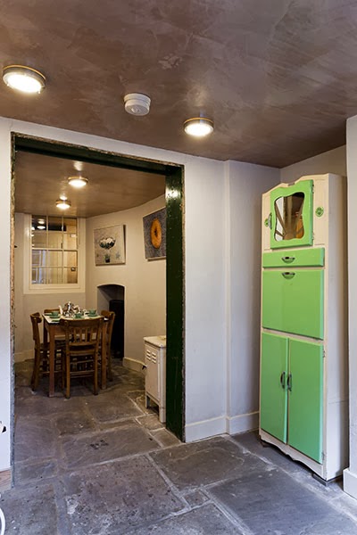 Una preciosa casa georgiana con el ladrillo visto como auténtico