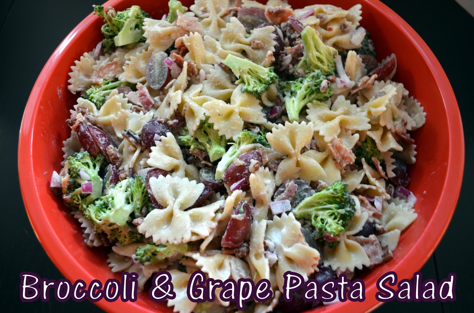 Flavors by Four Broccoli & Grape Pasta Salad