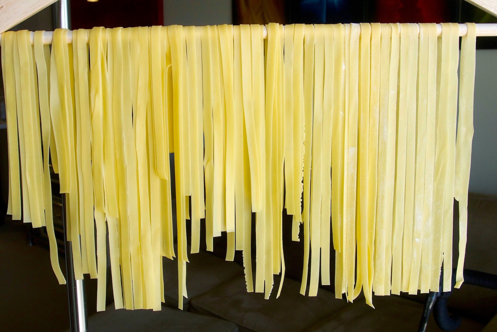 Homemade tagliatelle pasta Culinary Ginger