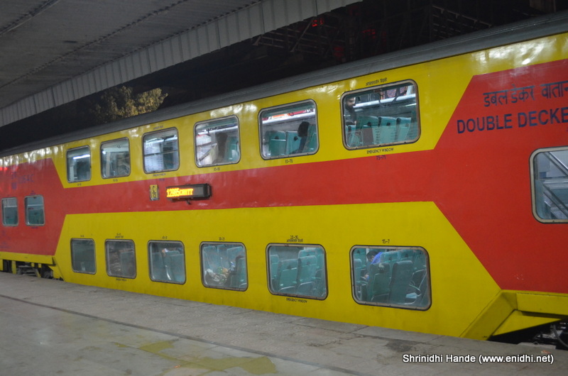 Jaipur Delhi Doubledecker Train experience eNidhi India Travel Blog