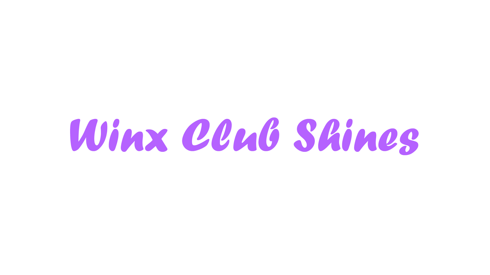Winx Club Shines