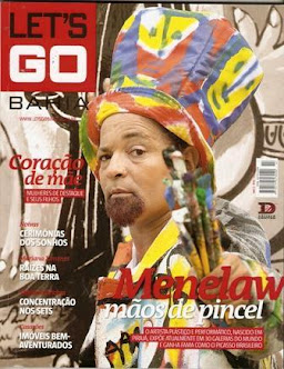 Menelaw Sete é capa da 14 ª edição da revista Let’s Go Bahia