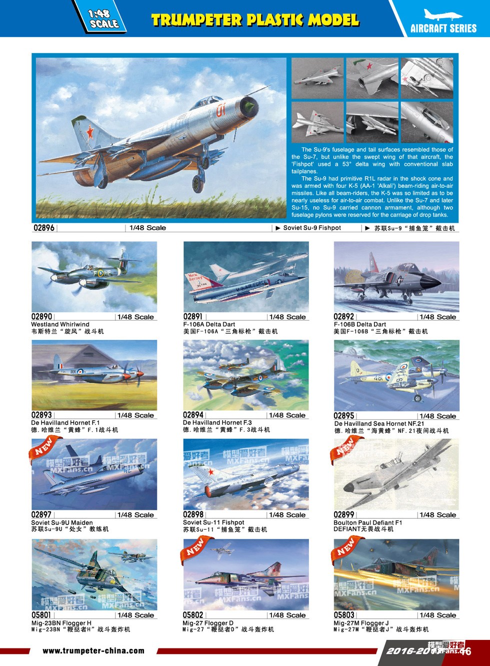 The Modelling News Trumpeter catalogue 20162017 Let’s see if they all