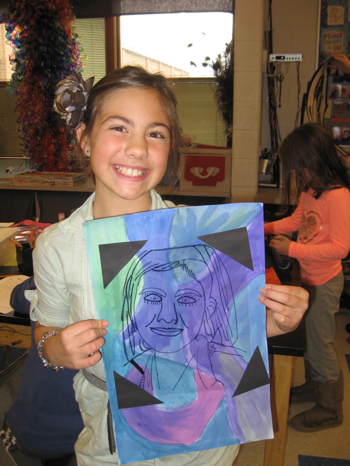 Jamestown Elementary Art Blog: 4th grade Mary Cassatt Self Portraits