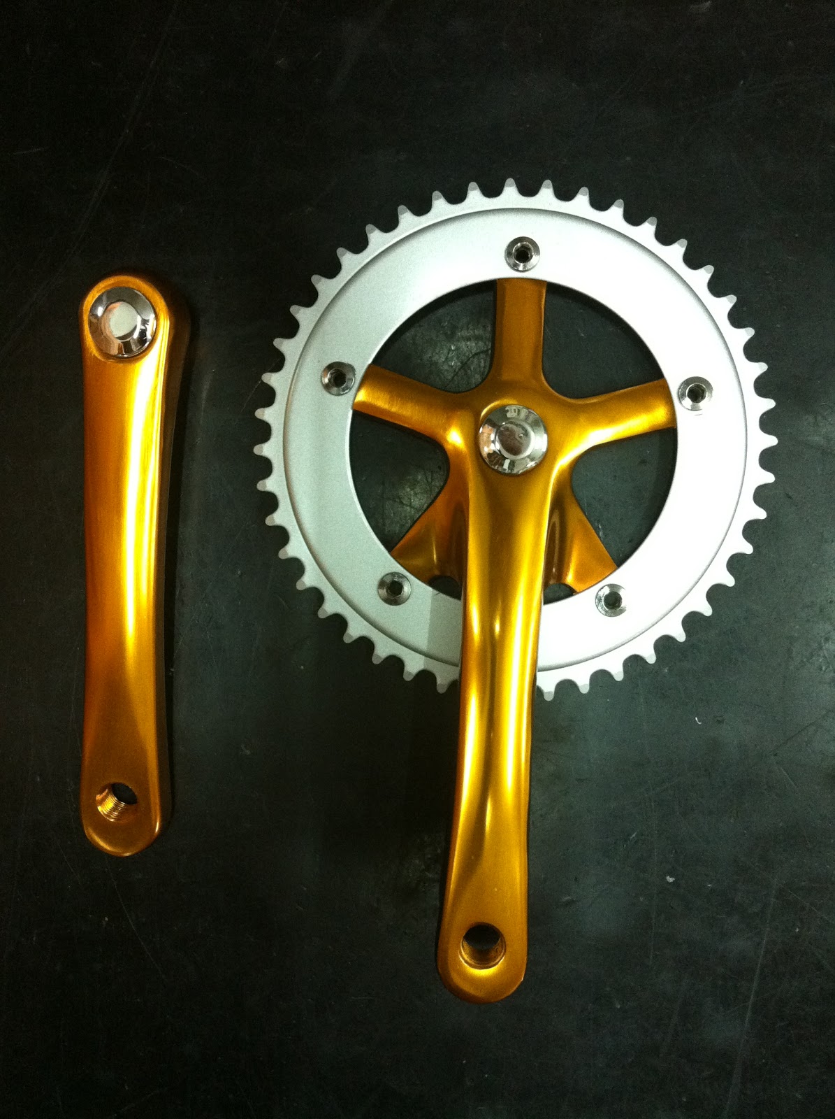 ytwocycle Trading Fixie Bike Parts Crank Set (alloy)