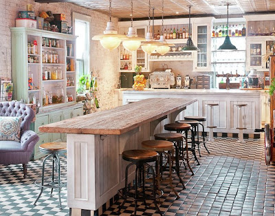 Shabby chic con amore casa shabby chic.: idee per la cucina ... Idee per realizzare una cucina country