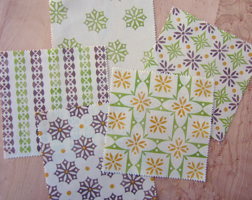 Yardwork Simple fabric stamping tutorial