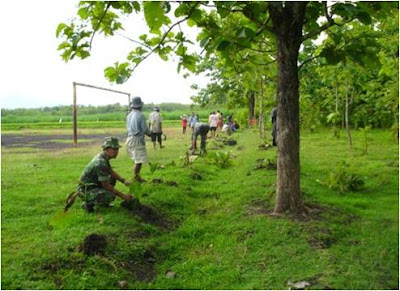 KORAMIL-09 DIM 0725/SRAGEN TANAM TURUS JALAN