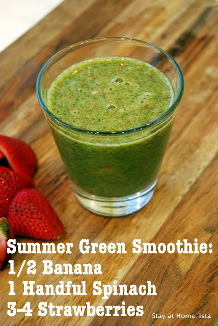 banana spinach strawberry smoothie