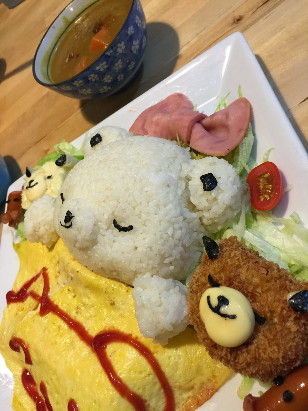 九龍 旺角 J-Point CAFE 全日點喫茶店 大人的兒童餐 甜睡的小熊家族 九龍 旺角 J-Point CAFE 全日點喫茶店 大人的兒童餐 甜睡的小熊家族