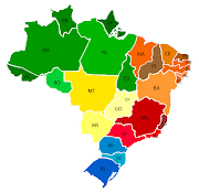 Mapa do Brasil . Postado por Estudantes do A.C às 14:11 Nenhum comentário: (mapa brasil)