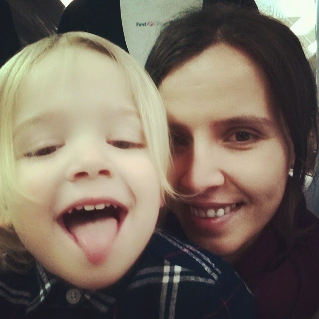 mother and son