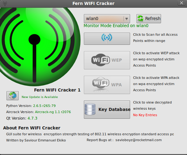fern wifi cracker for windows 7