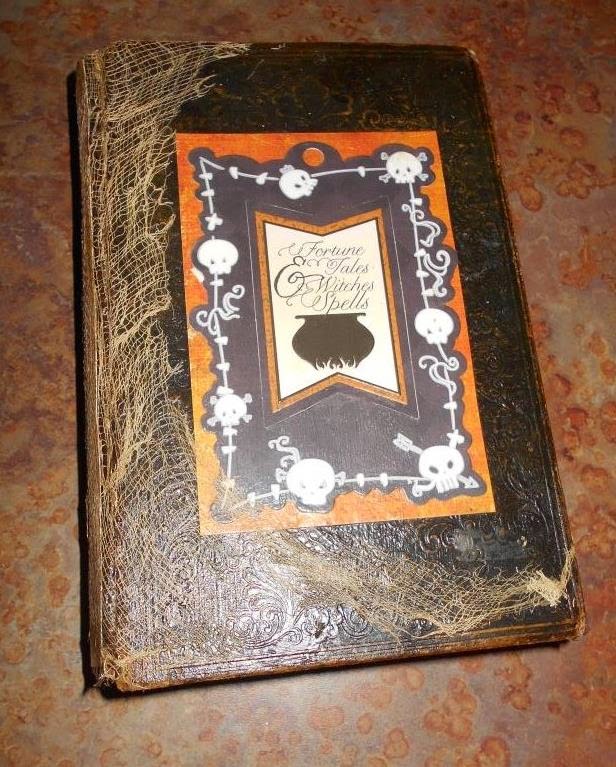 Log Cabin Antiques Gifts Handcrafted Decorative Spell Book And