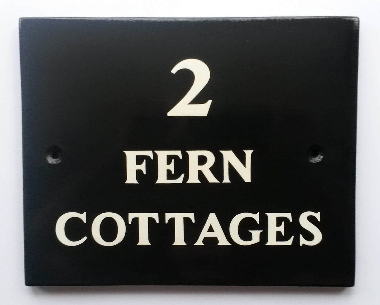 Hand Painted House Signs by Ceramic Art House Signs, House Number