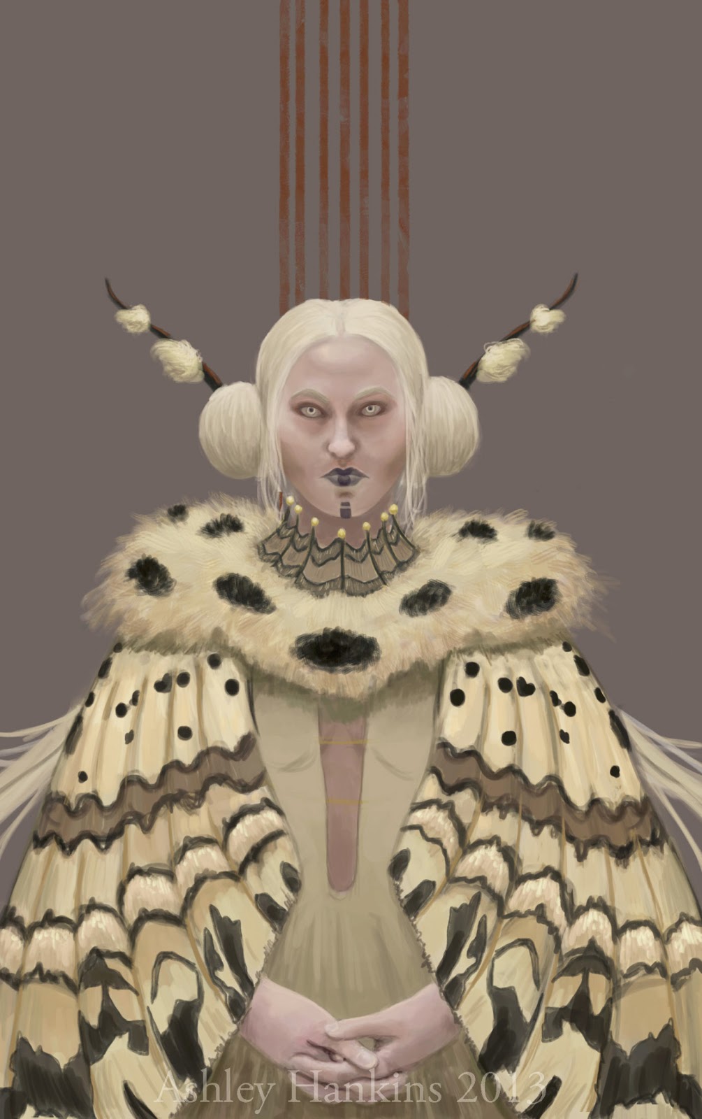 Ashley Hankins Illustration The Moth Queen