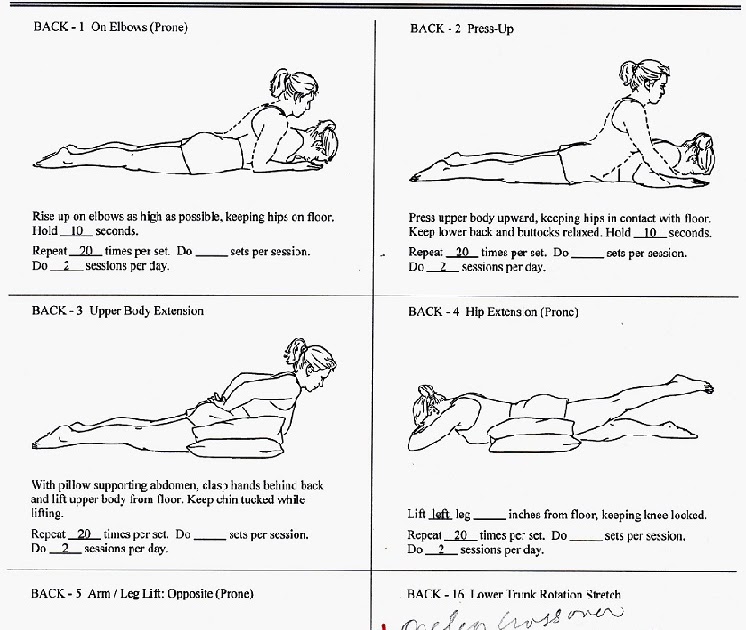 low back pain sciatica exercises pdf
