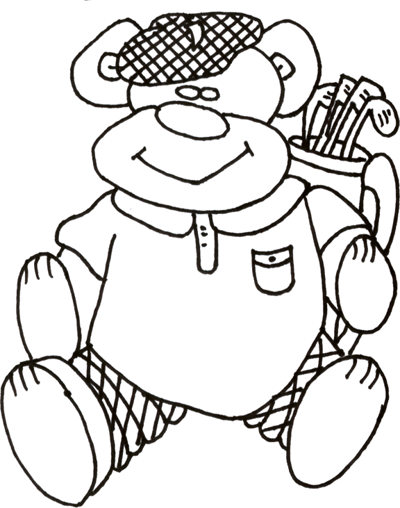 Printable Golf-Themed Coloring Pages for Kids | Kids ...