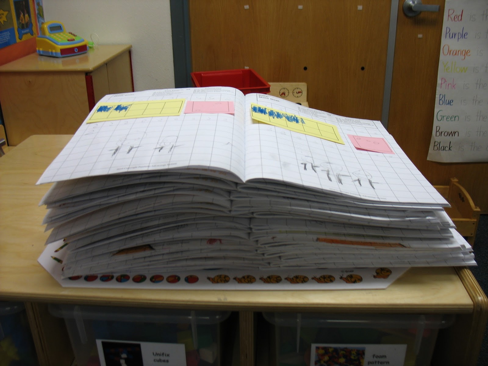 Tales from a Traveling Teacher: Math Portfolio Ideas: September 2011
