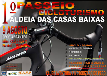 1º Passeio cicloturismo aldeia das casas baixas